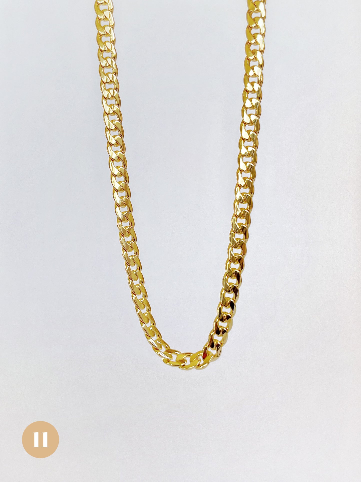 Gold plated chains