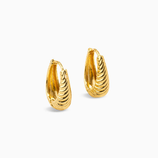 Croissant earrings