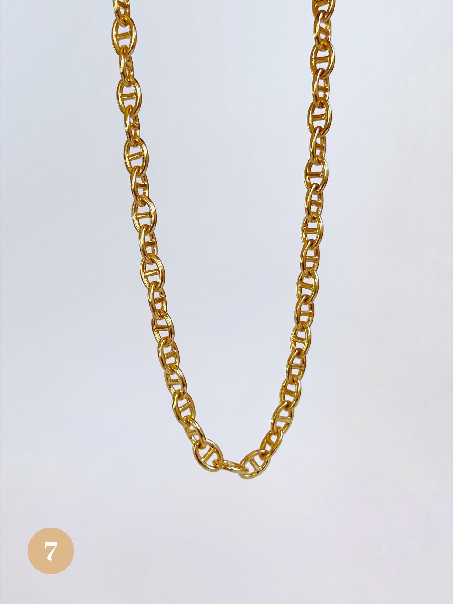 Gold plated chains