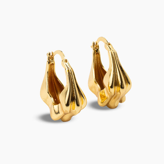 Wave earrings