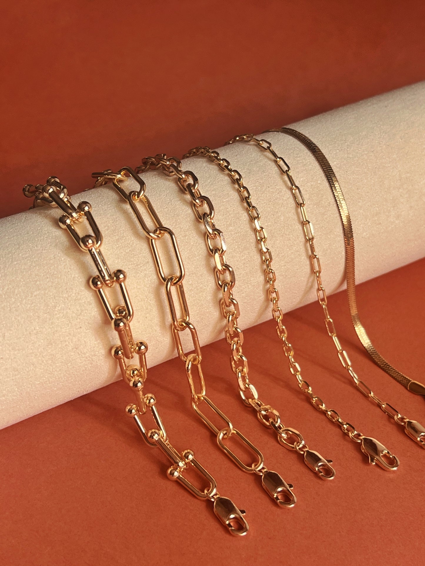 Mini cable chain bracelet