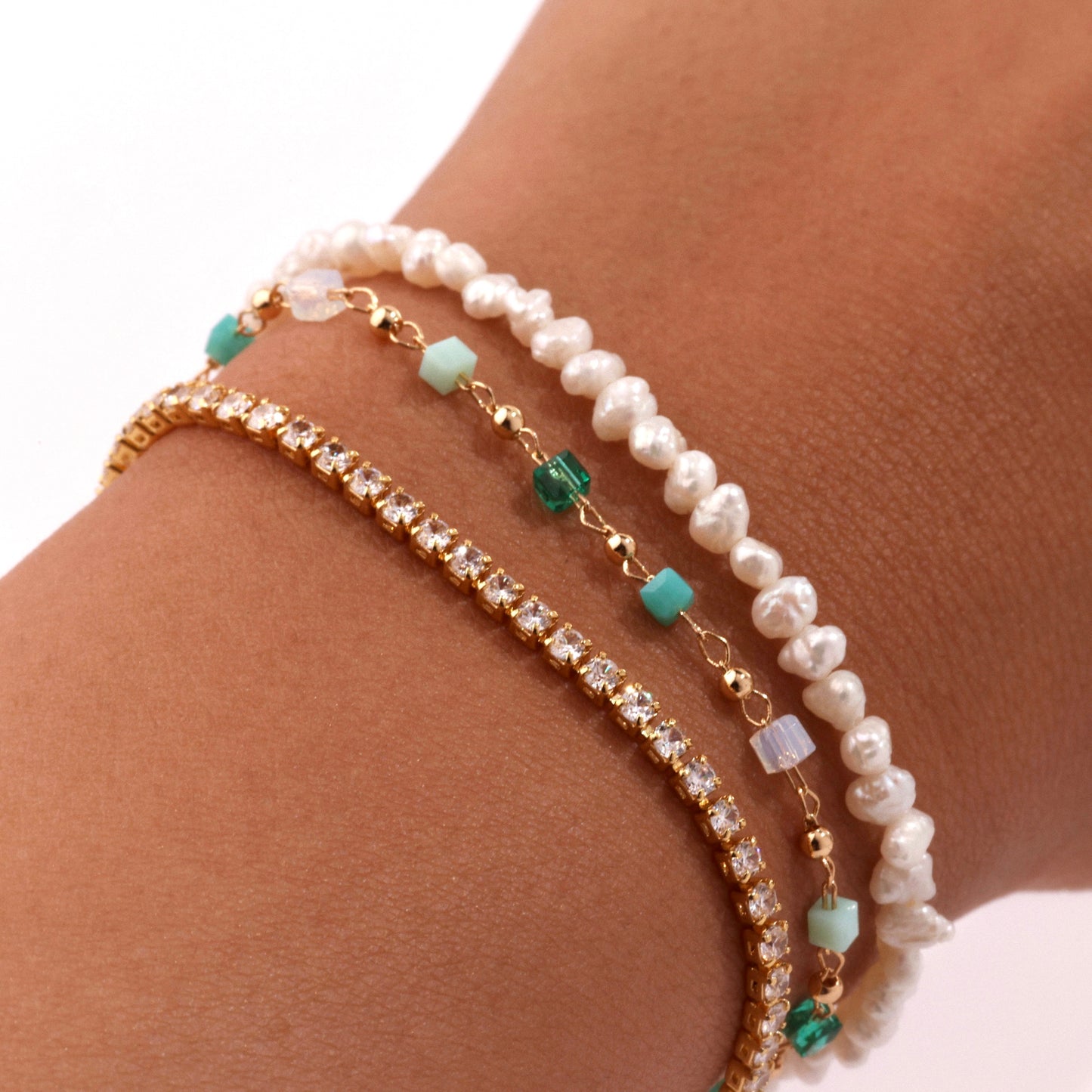 Mini pearls bracelet