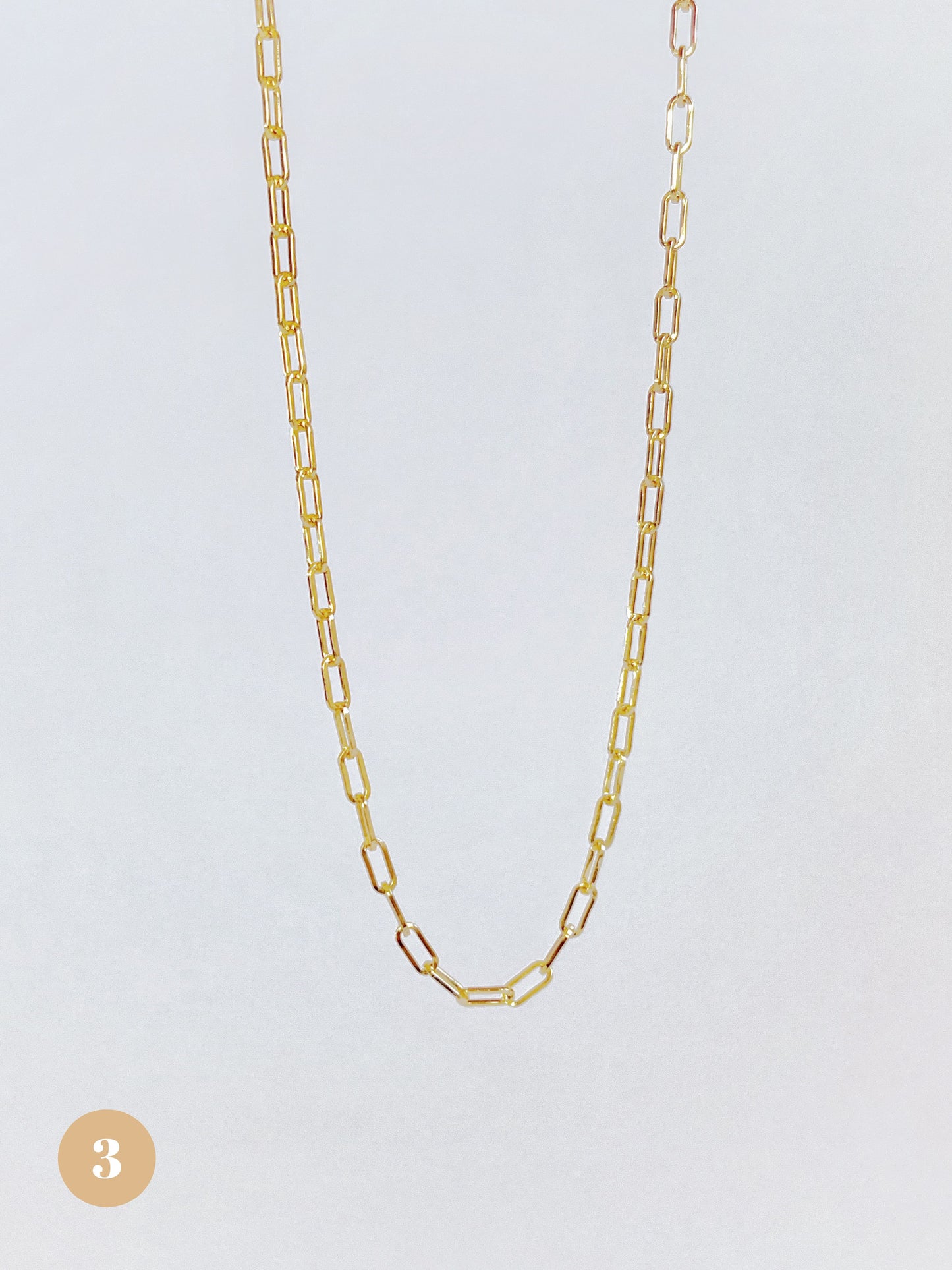 Gold plated chains