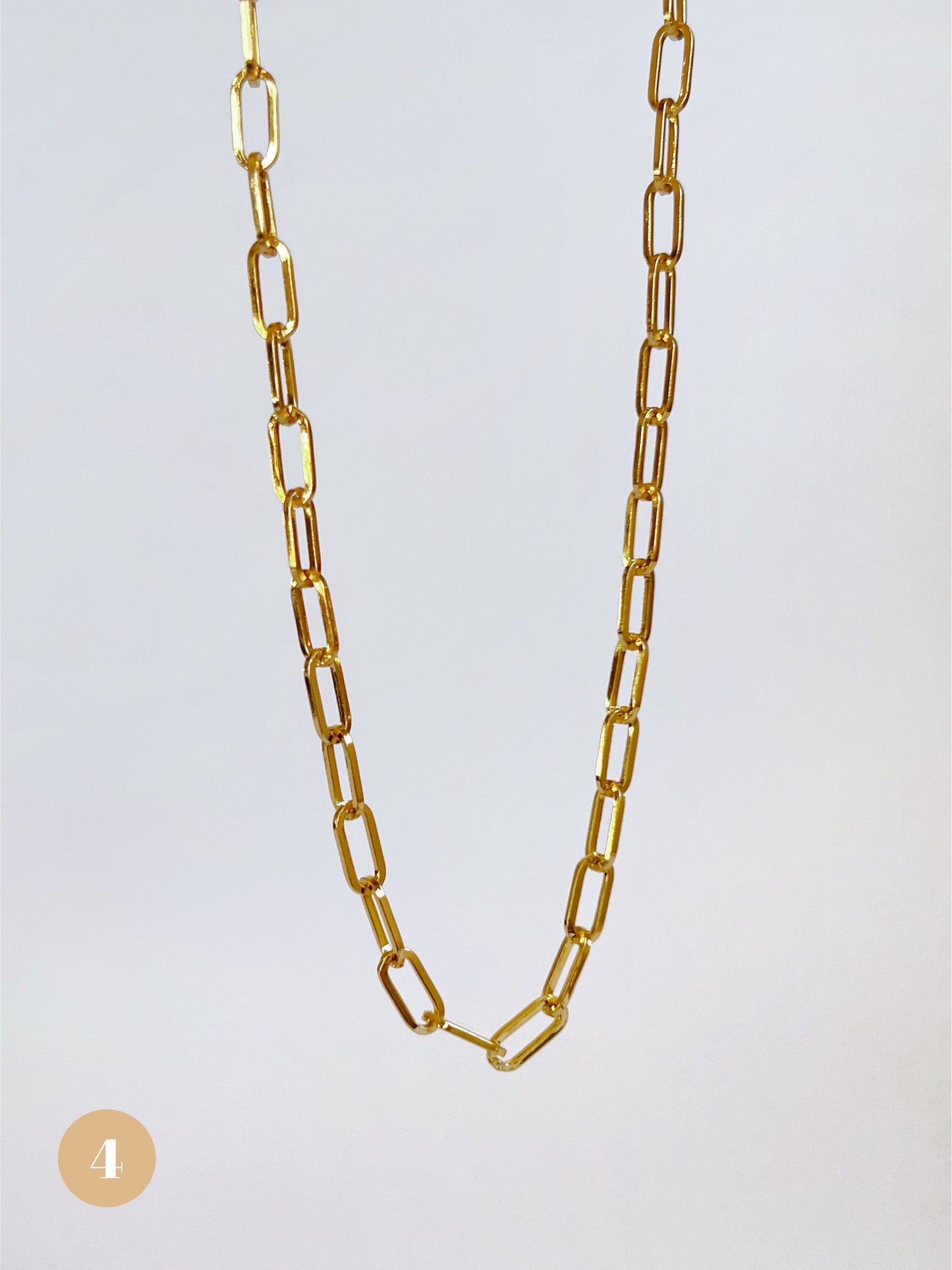 Gold plated chains