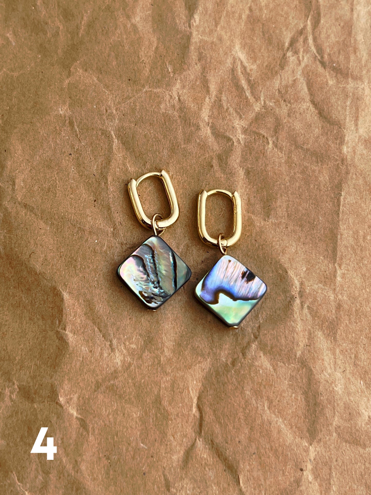 mother of pearl earrings